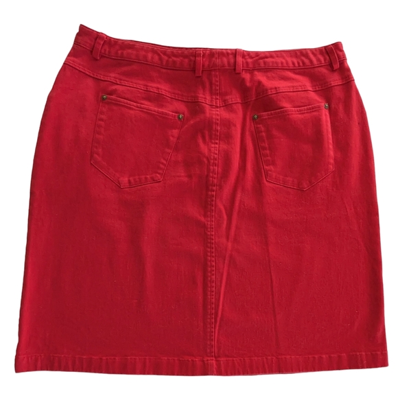 Westbound Vintage Twill Skirt Size 16 - Picture 3 of 8